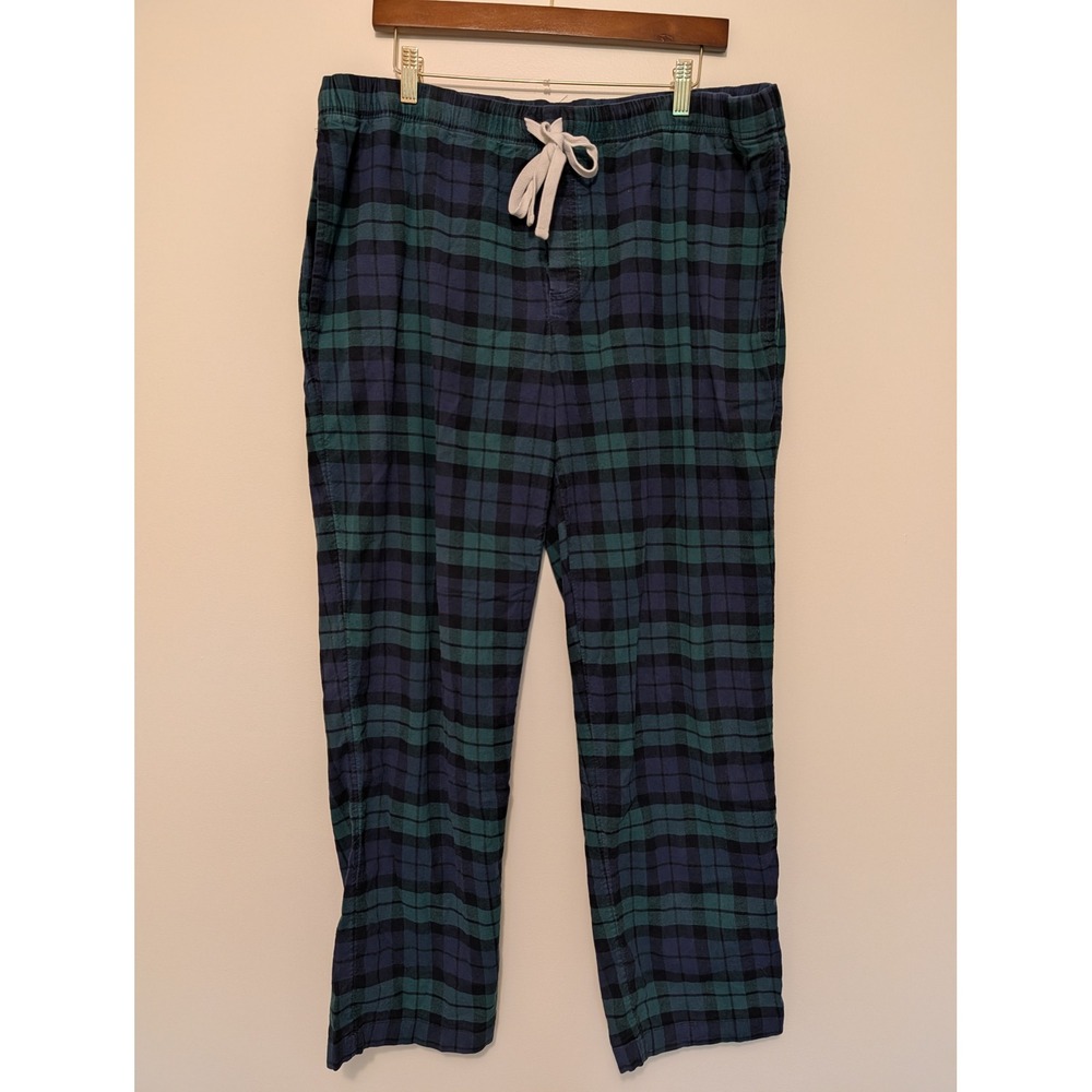 Vineyard Vines Mens Flannel Pajama Pants XL Plaid Lounge Sleep (fits 40x29)